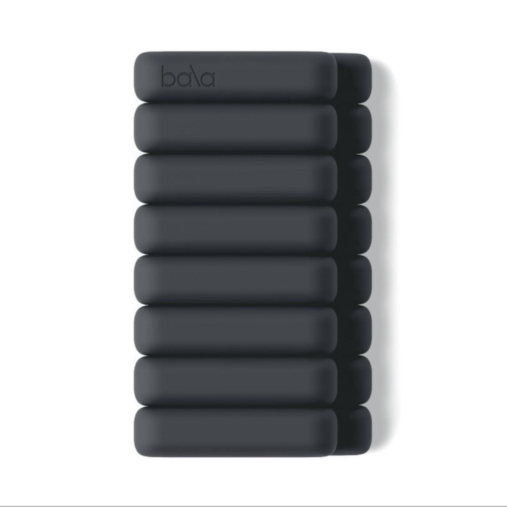 Black Bala weights.